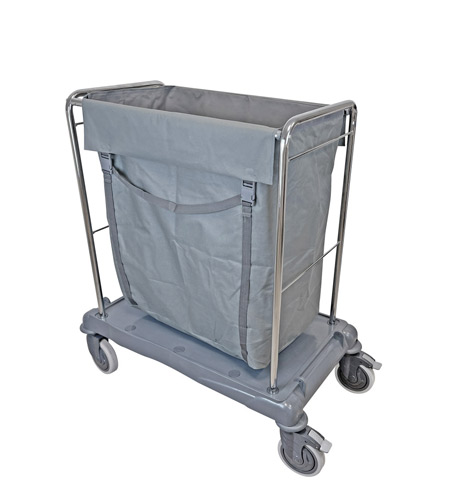 Kosh Lavanderie Inox 200 Litër me rrota të mëdha CT268MK